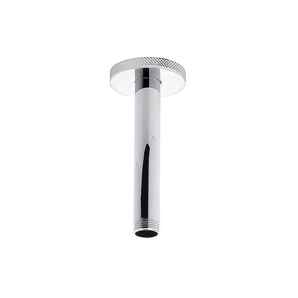 Franz Viegener Techno Chic Knurled Ceiling Shower Arm 132mm
