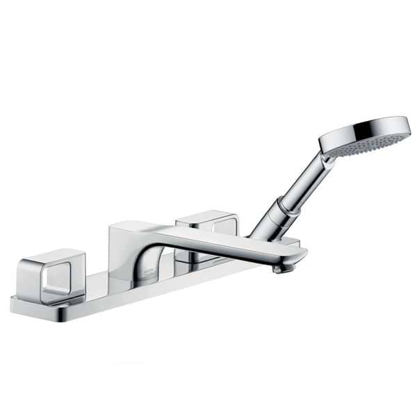 AXOR Urquiola Tile-Mounted 4-Piece Bath Filler