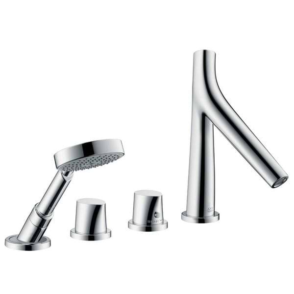 AXOR Starck Organic 4-Piece Thermostatic Bath Filler