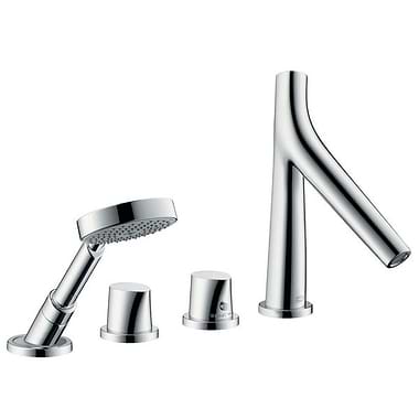 AXOR Starck Organic 4-Piece Thermostatic Bath Filler