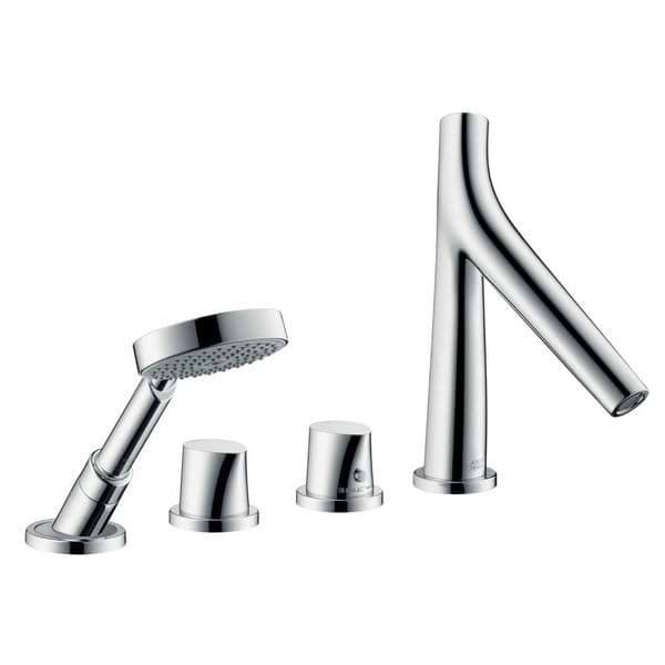 AXOR Starck Organic 4-Piece Thermostatic Bath Filler