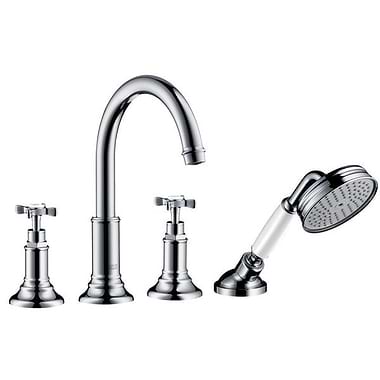AXOR Montreux 4-Piece Cross Head Bath Filler
