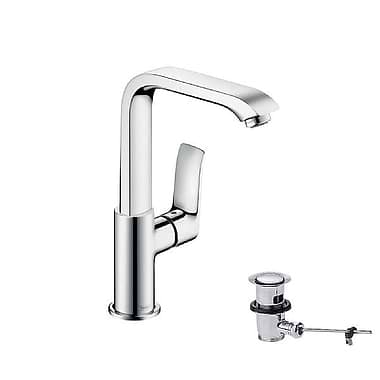 hansgrohe Metris Tall Single Lever Basin Mixer