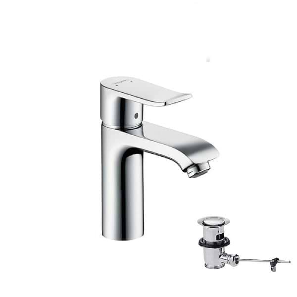 hansgrohe Metris 110mm LowFlow Single Lever Basin Mixer