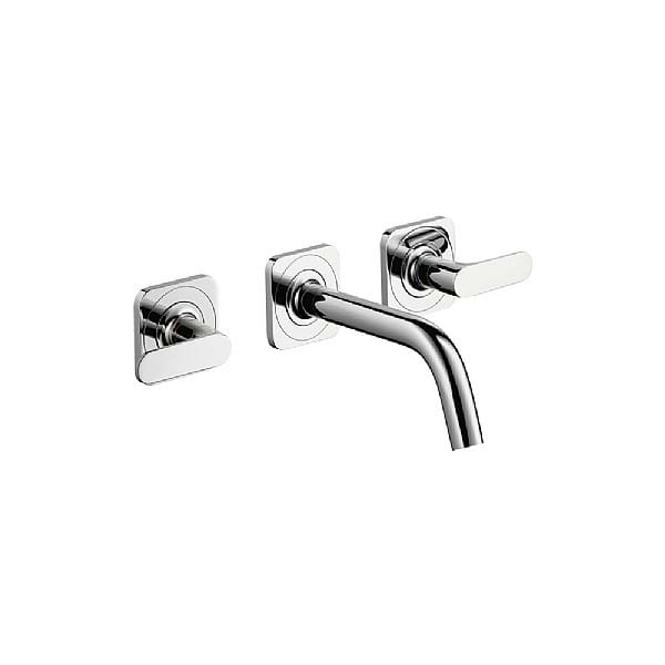 AXOR Citterio M Wall-Mounted 3-Piece Basin Mixer 166mm Projection