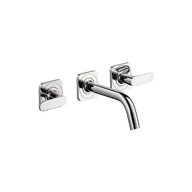 AXOR Citterio M Wall-Mounted 3-Piece Basin Mixer 166mm Projection