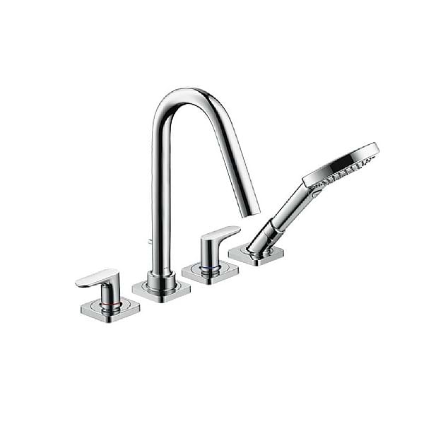 AXOR Citterio M Tile-Mounted 4-Piece Bath Shower Mixer