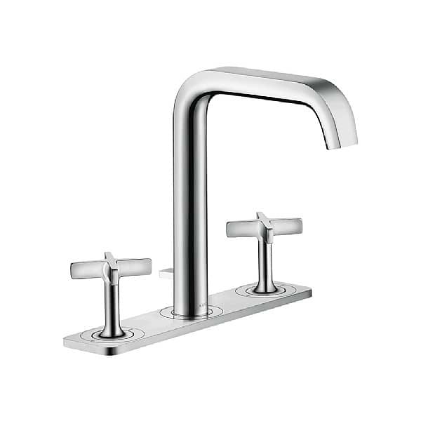 AXOR Citterio E 3-Piece Basin Mixer with Plate