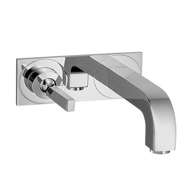 AXOR Citterio Wall-Mounted Basin Mixer with Back Plate 