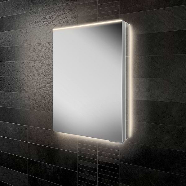 C.P. Hart Glimmer LED Demisting Mirror Cabinet 500mm