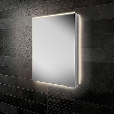 C.P. Hart Glimmer LED Demisting Mirror Cabinet 500mm