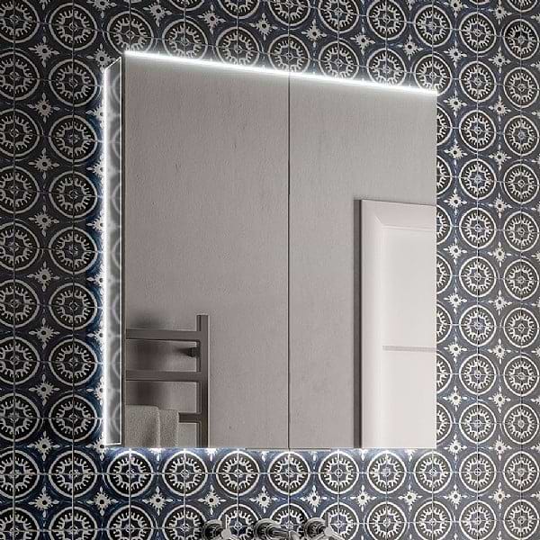 C.P. Hart Glimmer LED Demisting Mirror Cabinet 800mm