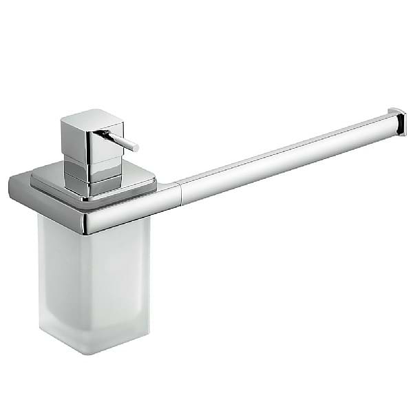 Legato Soap Dispenser and Towel Rail