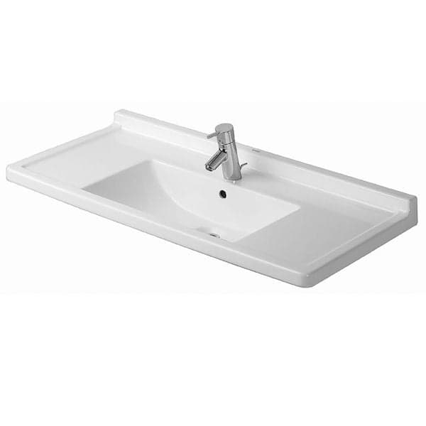 Duravit Starck 3 Furniture Basin with Double Ledge 1050mm
