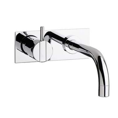 Vola 112 Wall-Mounted Basin Mixer & Plate