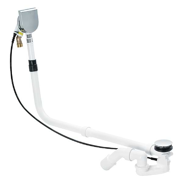 Bette Plus 5 Silhouette Bath Waste, Overflow and Filling Unit