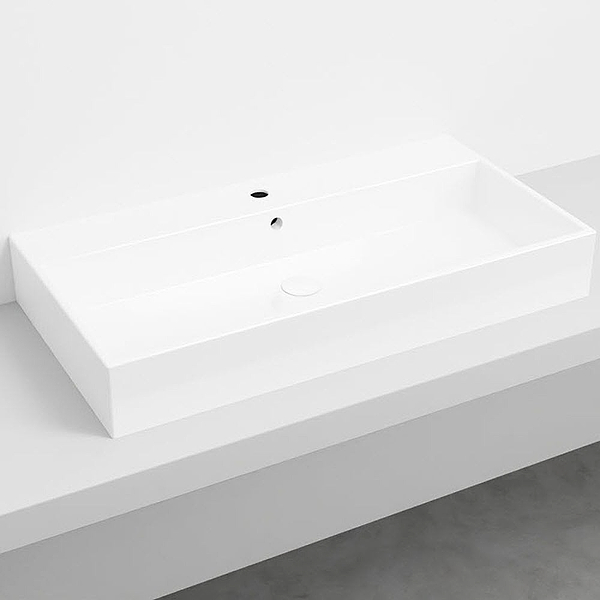 Ceramica Cielo Smile 1000mm Wall-Hung & Countertop Washbasin Gloss White