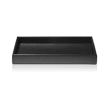 Decor Walther Medium Rectangular Leather Tray