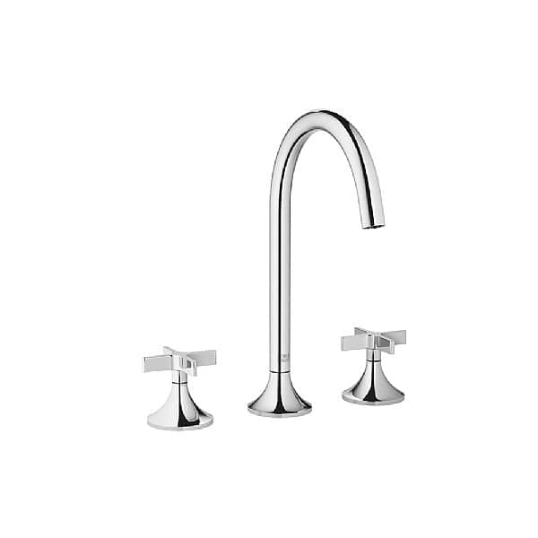 Dornbracht VAIA Cross Head Three Hole Basin Mixer