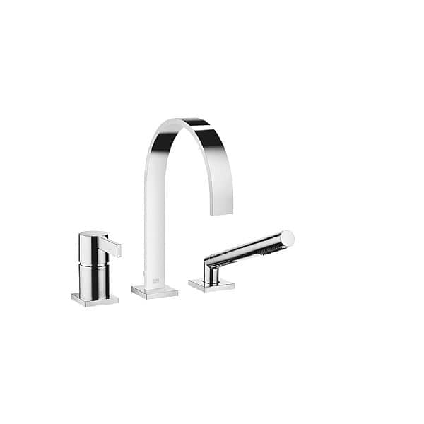 Dornbracht MEM Deck-Mounted Three Hole Single Lever Bath & Shower Mixer Set