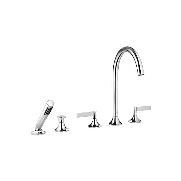 Dornbracht VAIA Deck-Mounted Lever Handle Five Hole Bath Shower Set with Diverter