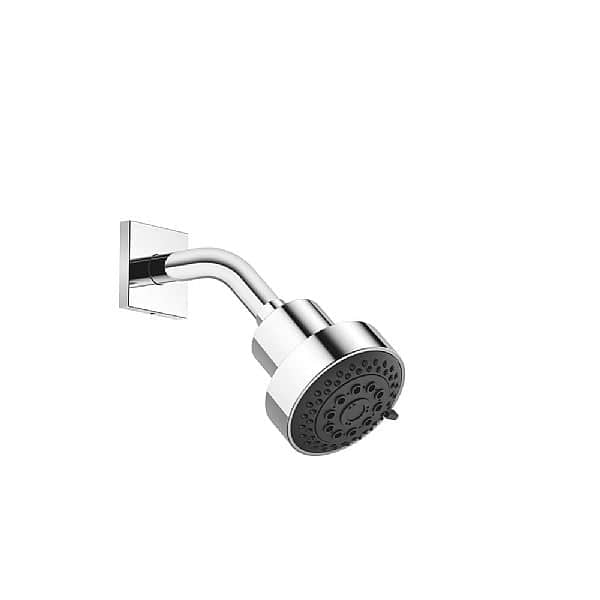 Dornbracht Three Function Shower Head & Arm with Square Rosette