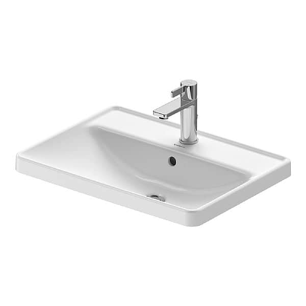 Duravit D-Neo Countertop Basin 600mm with Tap Platform
