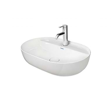 Duravit Luv Washbowl 600mm with Tap Platform