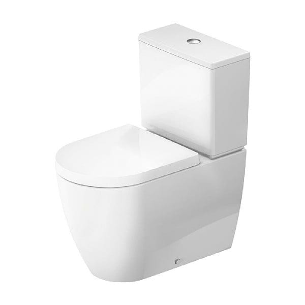 Duravit ME by Starck Rimless Close-Coupled Pan 370x650mm