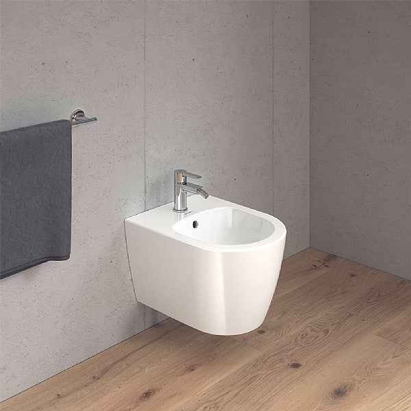 Duravit ME by Starck Compact Wall-Mounted Bidet 370x480 mm