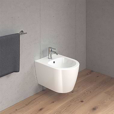 Duravit ME by Starck Compact Wall-Mounted Bidet 370x480 mm