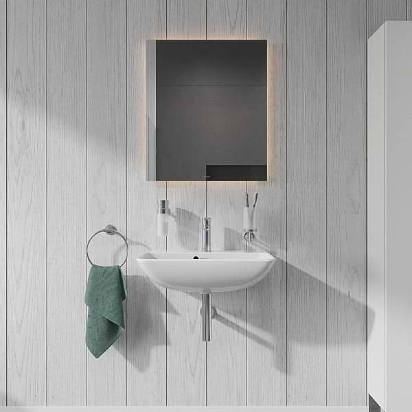 Duravit ME by Starck Compact Washbasin 600mm