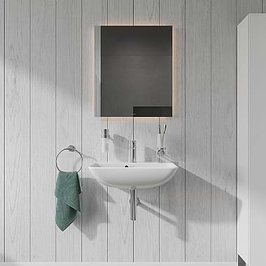Duravit ME by Starck Compact Washbasin 600mm