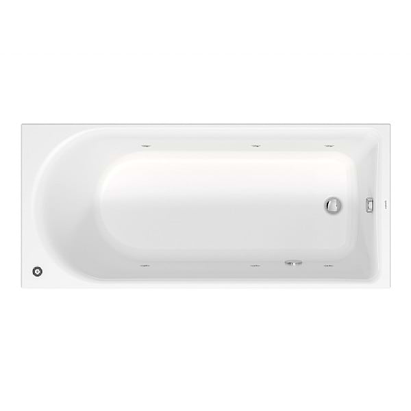 Duravit D-Neo Whirlpool Bath 1800x800mm