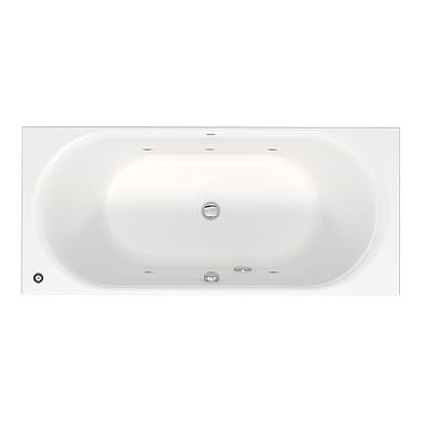 Duravit D-Neo Double-Ended Whirlpool Bath 1800x800mm
