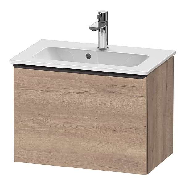 Duravit D-Neo Vanity Unit with Pull-Out Compartment for ME by Starck Compact Basin 610x372x440mm