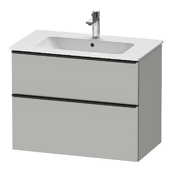 Duravit D-Neo Vanity Unit with Pull-Out Compartment and Drawer for ME by Starck Basin 810x625mm