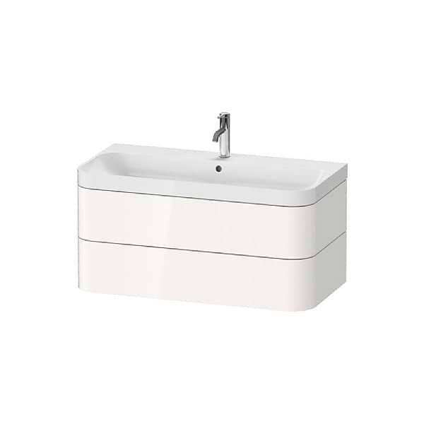 Duravit Happy D.2 Plus C-Shaped Set with Two Drawers 975x490mm
