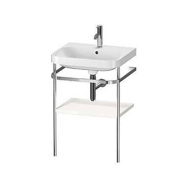 Duravit Happy D.2 Plus C-Shaped Stand Set with Shelf 575x490mm
