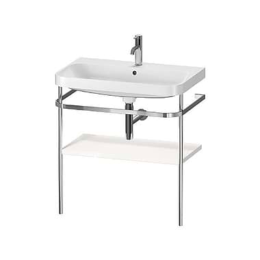 Duravit Happy D.2 Plus C-Shaped Stand Set with Shelf 775x490mm
