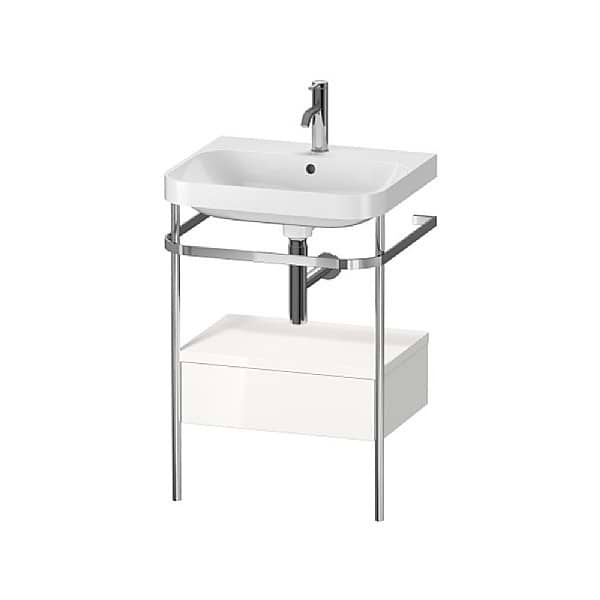 Duravit Happy D.2 Plus C-Shaped Stand Set with Drawer 575x490mm