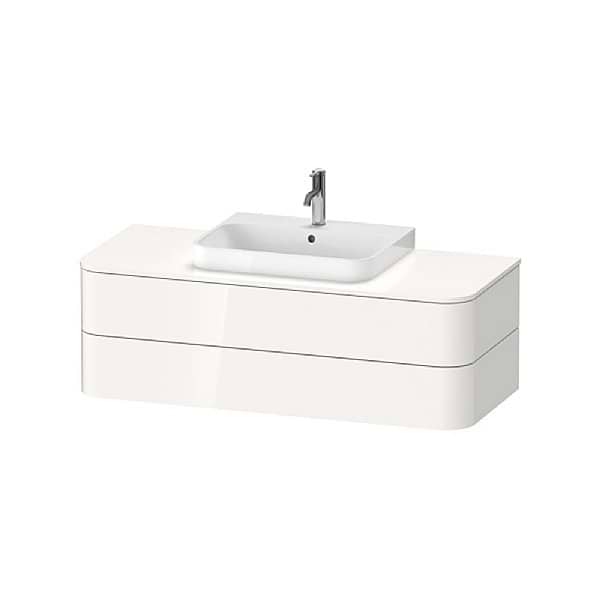 Duravit Happy D.2 Plus Console Vanity Unit with Two Drawers for Counter Basin 1300x550mm