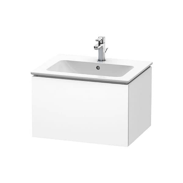 Duravit L-Cube Vanity Unit with Pull-Out Compartment for ME by Starck Basin 620x481mm