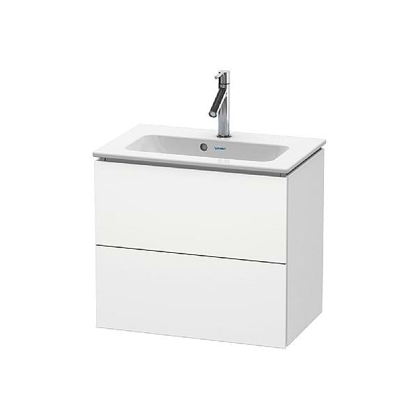 Duravit L-Cube Vanity Unit with Two Drawers for ME by Starck Compact Basin 620x391mm
