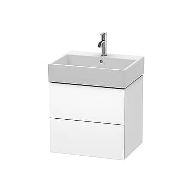Duravit L-Cube Vanity Unit with Two Drawers for Vero Air Basin 584x459mm