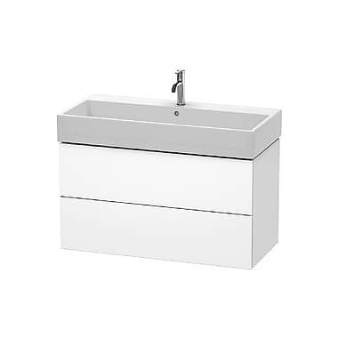 Duravit L-Cube Vanity Unit with Two Drawers for Vero Air Basin 984x459mm