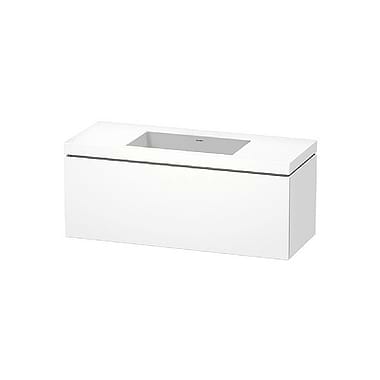 Duravit L-Cube C-Bonded Set with Pull-Out Compartment 1200x480x500mm