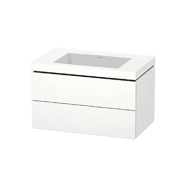 Duravit L-Cube C-Bonded Set with Two Drawers 800x480x500mm