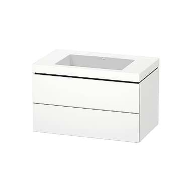 Duravit L-Cube C-Bonded Set with Two Drawers 800x480x500mm