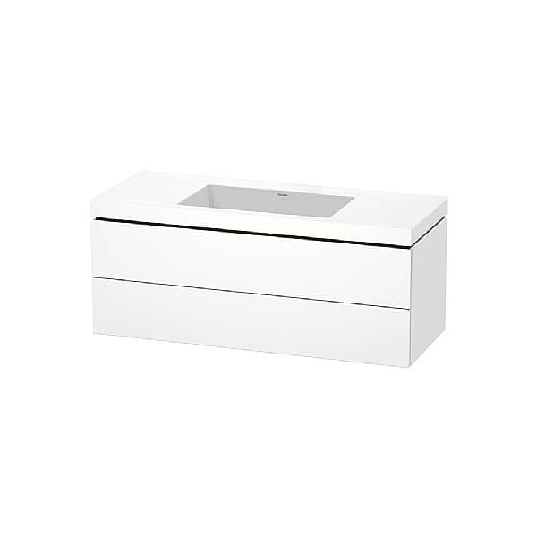 Duravit L-Cube C-Bonded Set with Two Drawers 1200x480x500mm